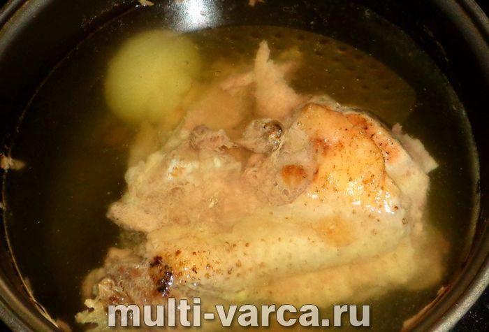 Бульйон з індички в мультиварці
