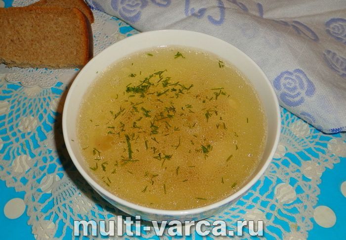 Бульйон з індички в мультиварці
