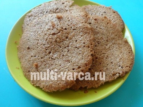 Дієтичне гречане печиво в мультиварці
