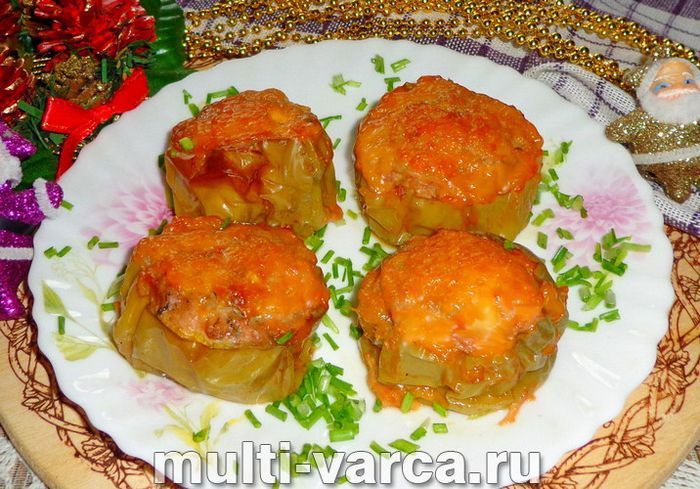 Фарширований перець у духовці