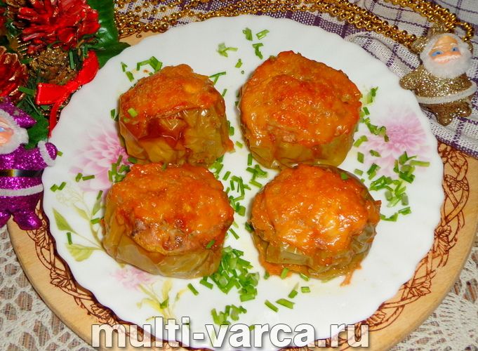 Фарширований перець у духовці