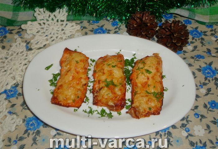 Форель у духовці з сиром