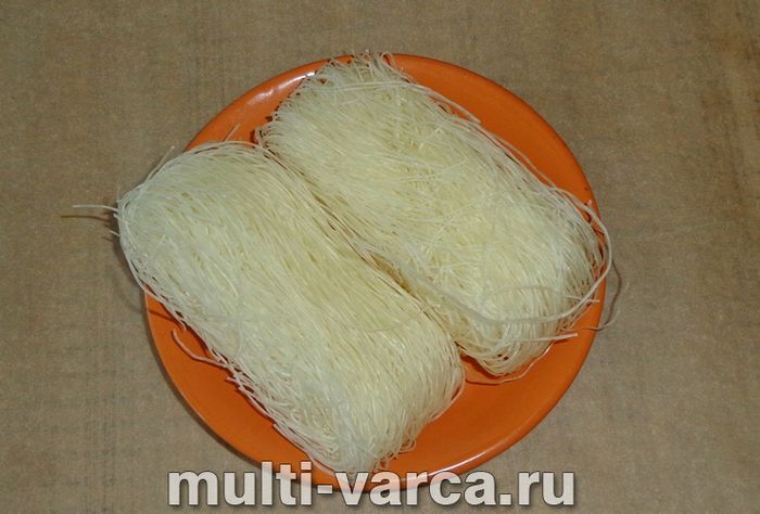 Фунчоза в мультиварці