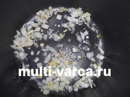 Гарбузовий суп із часником у мультиварці