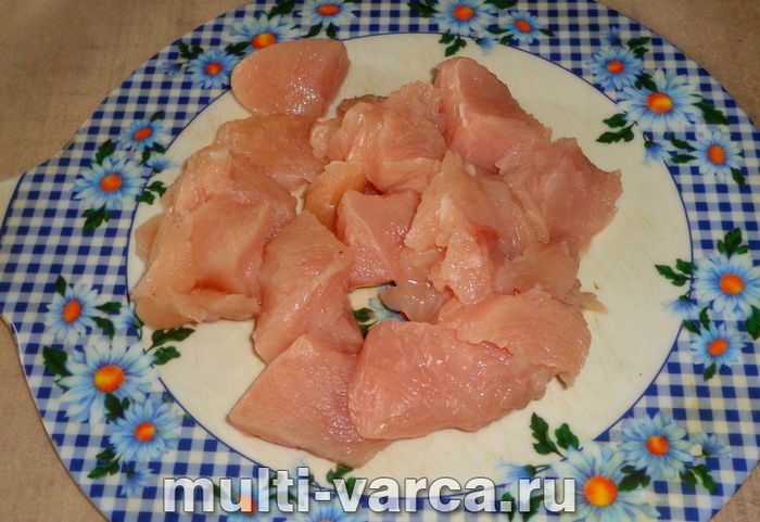 Гречка по-купецькому в мультиварці з індичкою