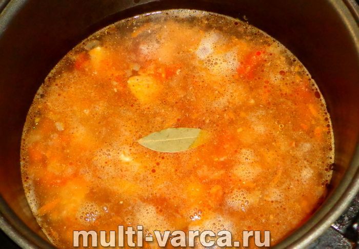 Гречка по-купецькому в мультиварці з індичкою