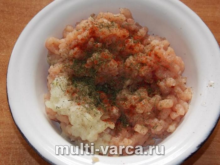 Гречка з фаршем і овочами