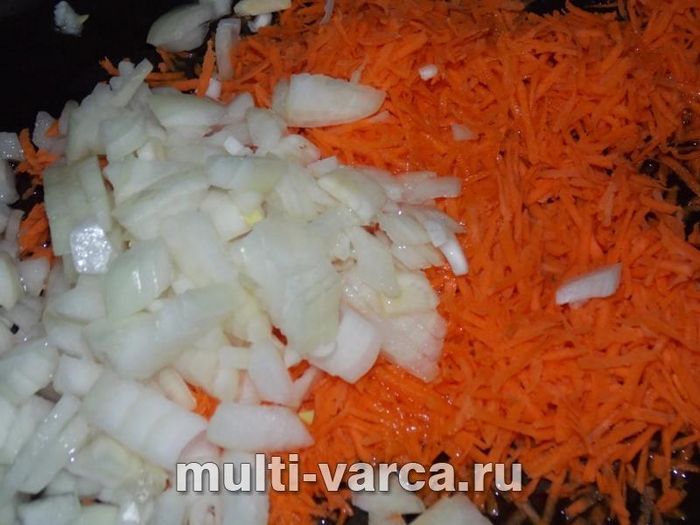 Гречка з фаршем і овочами