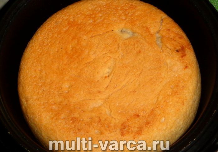 Хліб із часником у мультиварці
