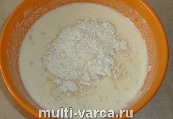 Хліб із насінням у мультиварці
