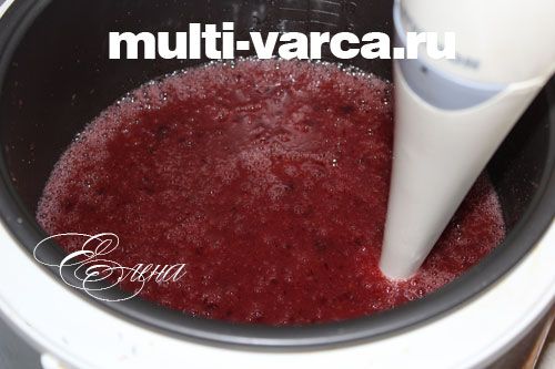 Яблучно-сливовий джем у мультиварці