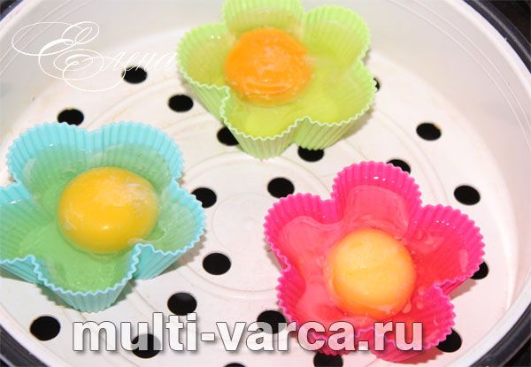 Яйце пашот у мультиварці