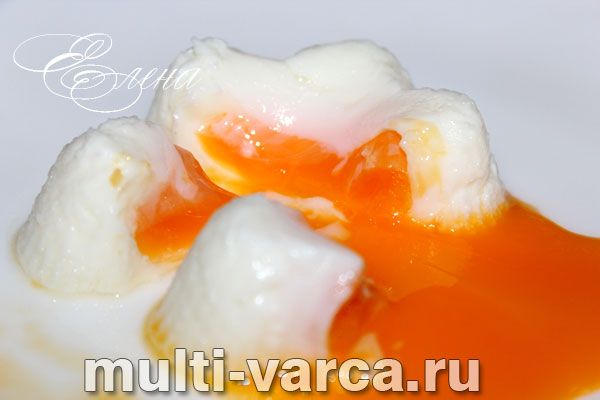Яйце пашот у мультиварці