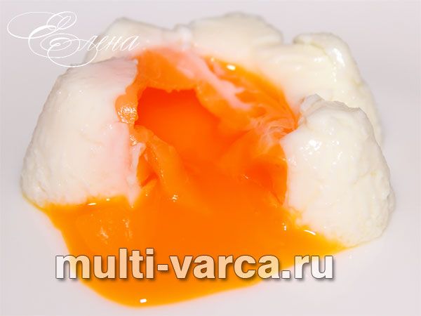 Яйце пашот у мультиварці