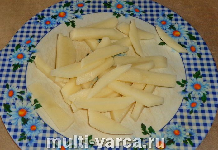 Картопля фрі в мультиварці