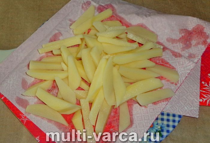 Картопля фрі в мультиварці
