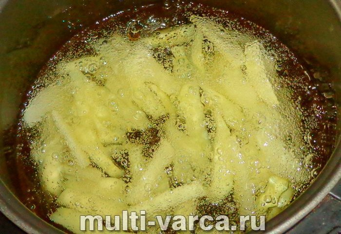 Картопля фрі в мультиварці