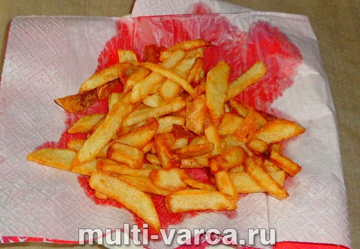 Картопля фрі в мультиварці