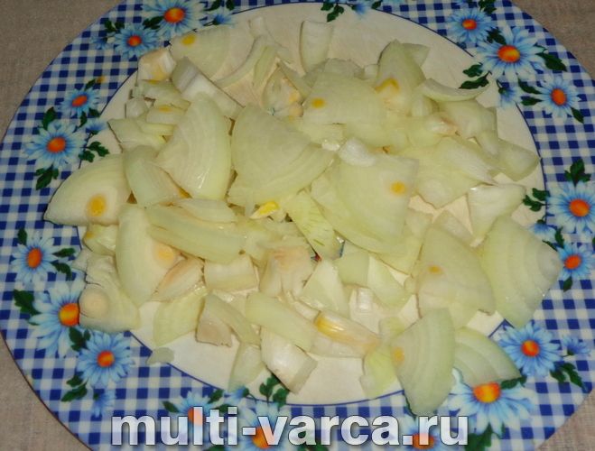 Картопля у вершках у мультиварці