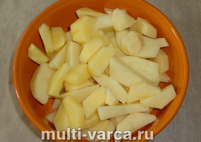 Картопля з майонезом у мультиварці