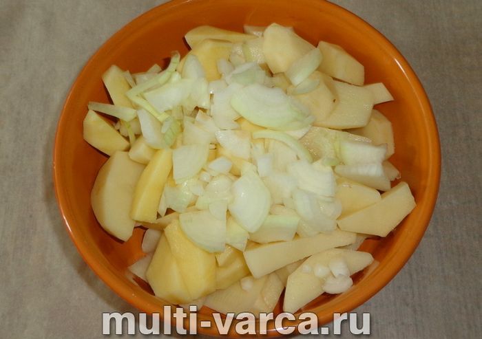 Картопля з майонезом у мультиварці