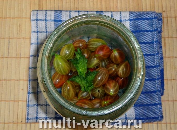Компот із аґрусу на зиму