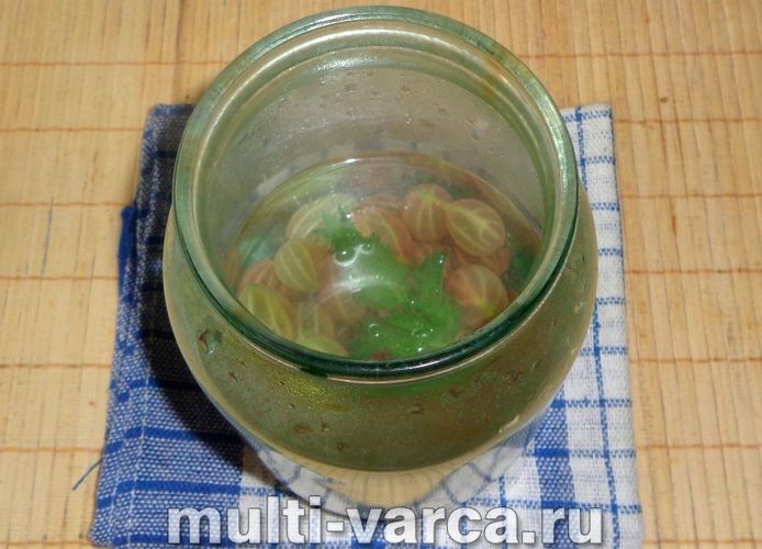 Компот із аґрусу на зиму