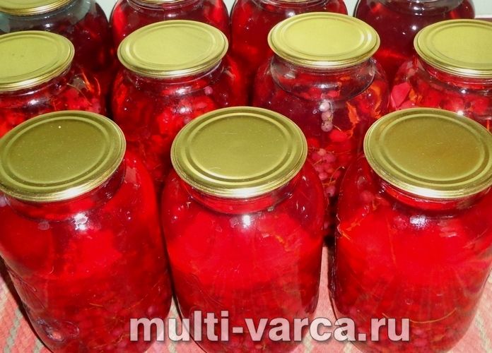 Компот із червоної смородини
