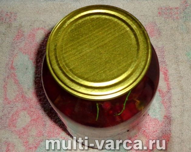 Компот із червоної смородини