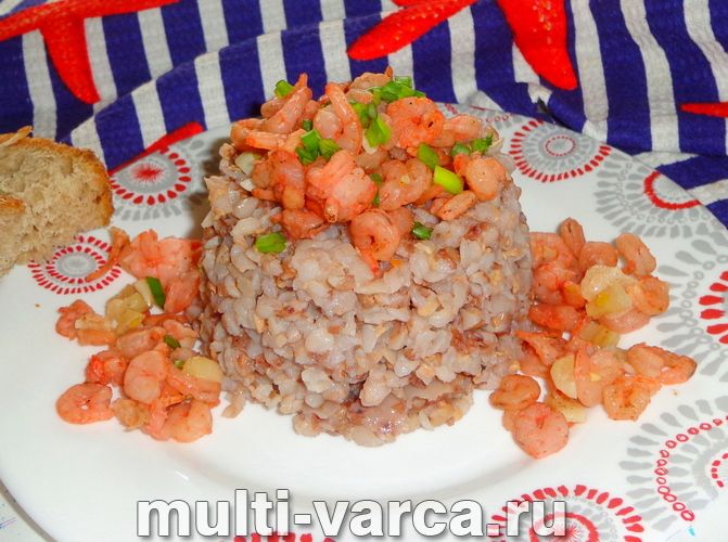 Креветки на пару в мультиварці