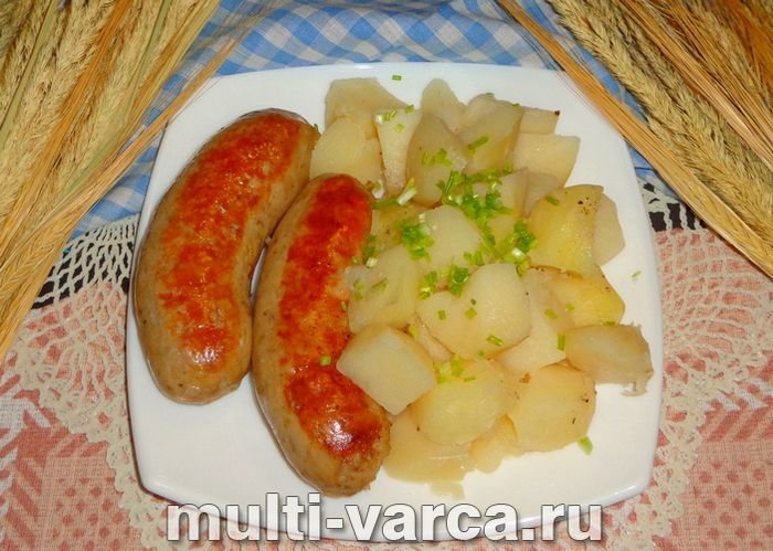 Купати з картоплею в мультиварці