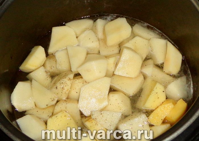 Купати з картоплею в мультиварці