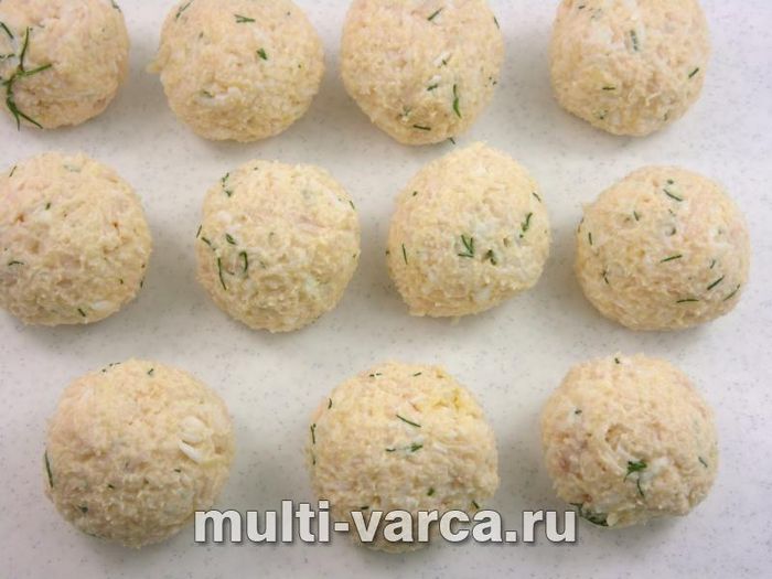 Курячі кульки з сиром