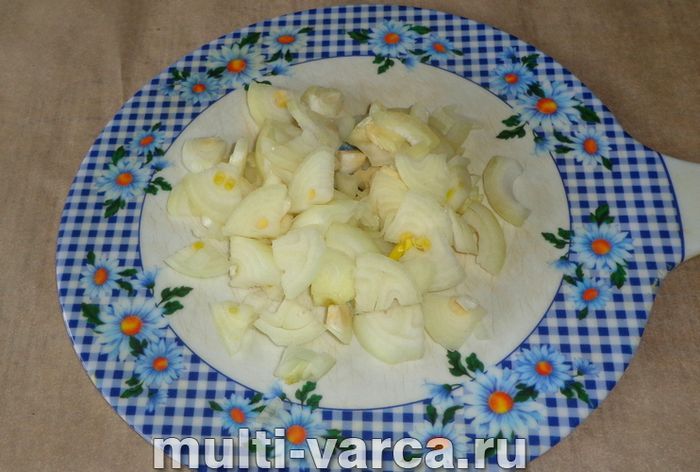 Макарони з індичкою в мультиварці