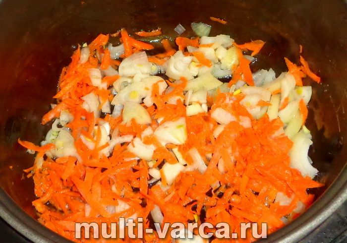 Макарони з індичкою в мультиварці