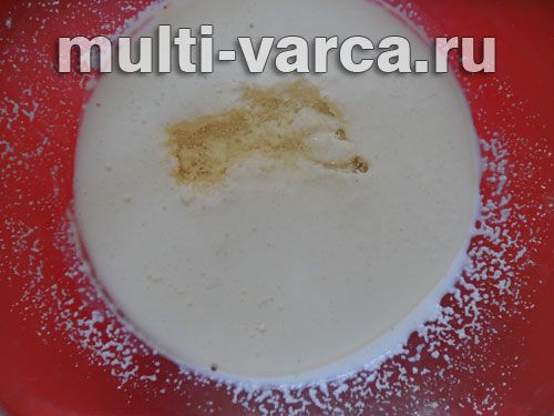 Малиновий манник у мультиварці