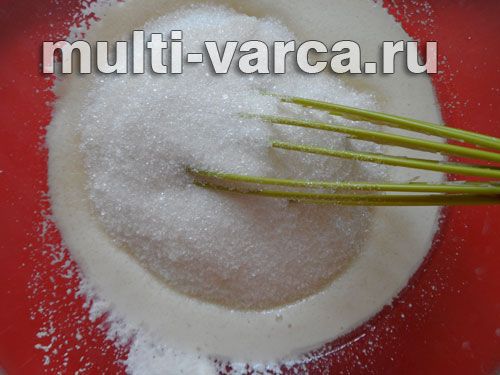 Малиновий манник у мультиварці