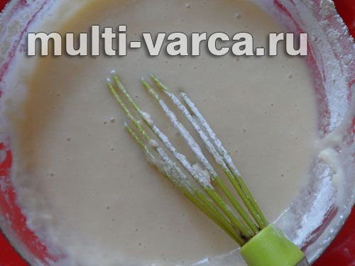 Малиновий манник у мультиварці