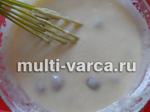 Малиновий манник у мультиварці