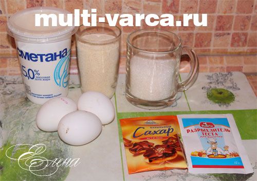 Манник без борошна в мультиварці