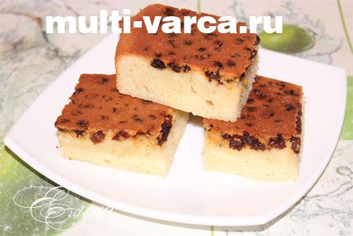 Манник без борошна в мультиварці