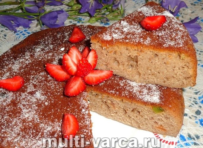 Манник на йогурті в мультиварці
