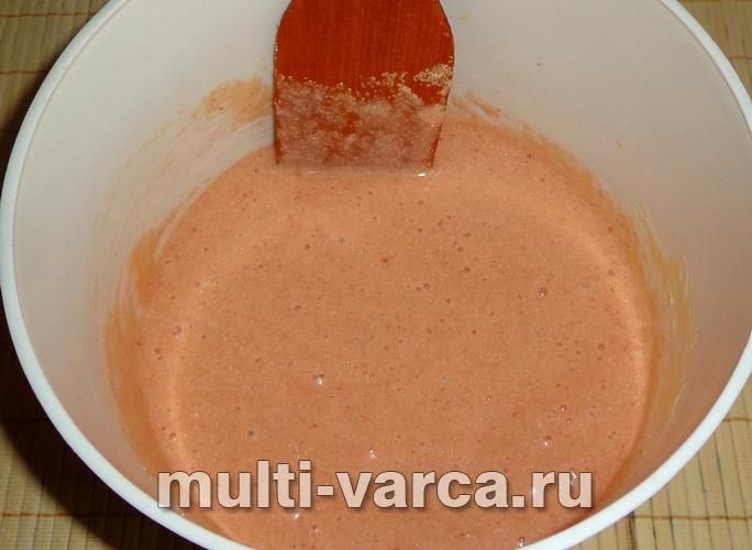 Манник на йогурті в мультиварці