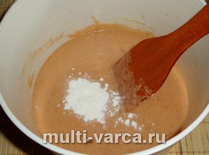 Манник на йогурті в мультиварці