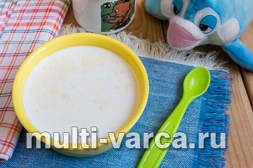Молочний пшоняний суп