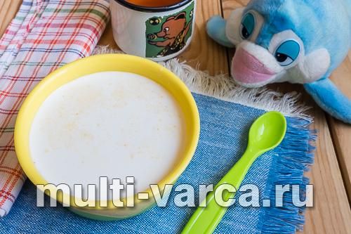 Молочний пшоняний суп
