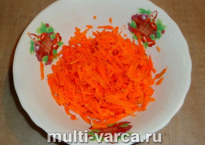 Овочеве рагу з рисом у мультиварці