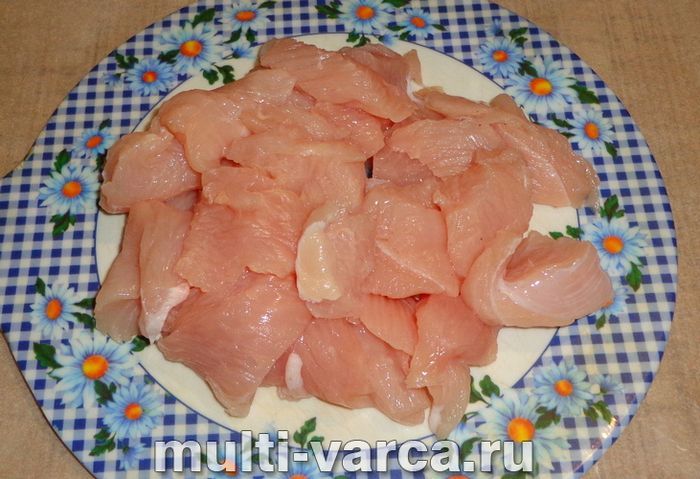 Пекінська капуста з фаршем у мультиварці