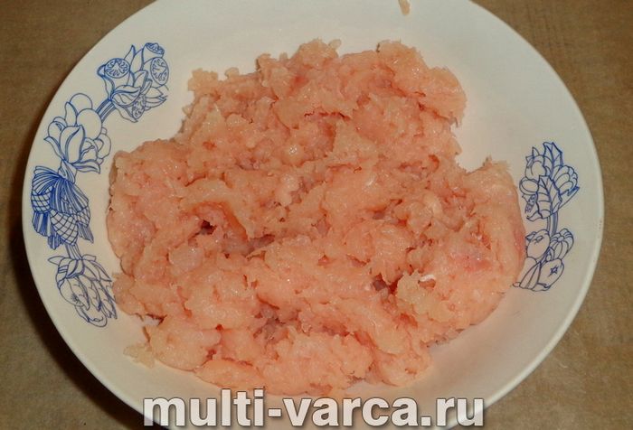 Пекінська капуста з фаршем у мультиварці