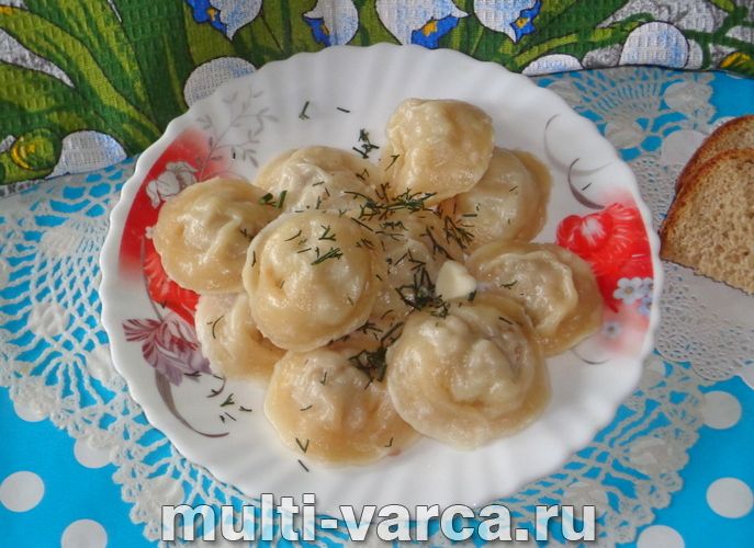 Пельмені на пару